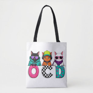 Cat Dam Gift - överdriven kattsjukdom Tygkasse