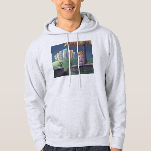 Cat Dam i Hoodie-parken Hoodie (Framsida)