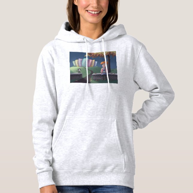 Cat Dam i Hoodie-parken T Shirt (Framsida)