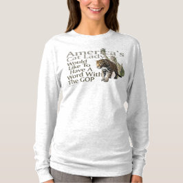 Cat Dam Jaguar Kamala T-shirt
