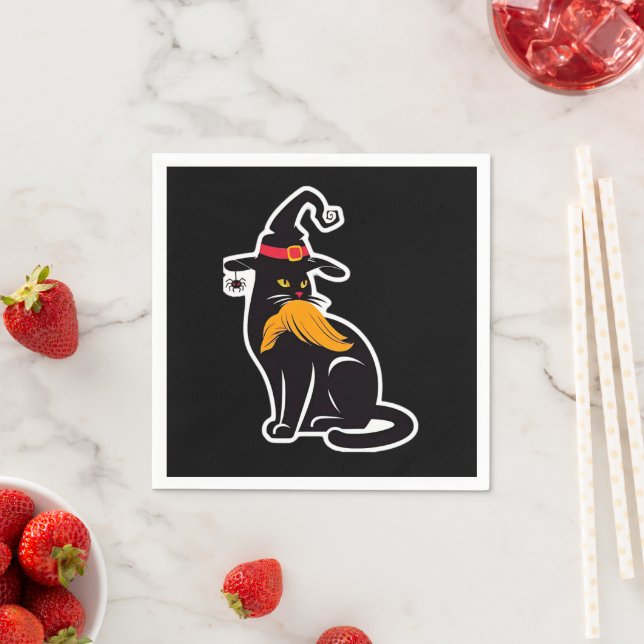 Cat Dam Kamala Harris 2024 Pappersservett (Insitu)