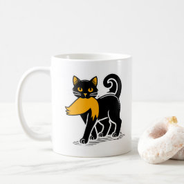 Cat Dam Kamala | Harris Walz 2024 Blue Kaffemugg