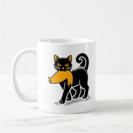 Cat Dam Kamala | Harris Walz 2024 Blue Kaffemugg