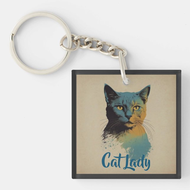 Cat Dam Keychain (Framsidan)