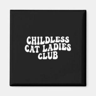 Cat Dam Klubb Groovy Chilless Cat Dam 2024 Magnet