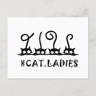 Cat Dam Mamma Friend Kärlek Gift Hälsning vykort