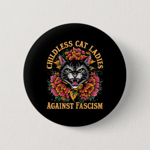 Cat Dam mot fascismen President Kamala Harris Knapp