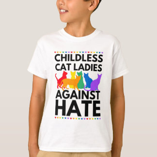 Cat Dam mot Hate-röstningen för Kamala-harris T Shirt