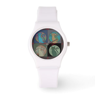 Cat Dam Multi Cats Sitta Thunder_Cove Armbandsur