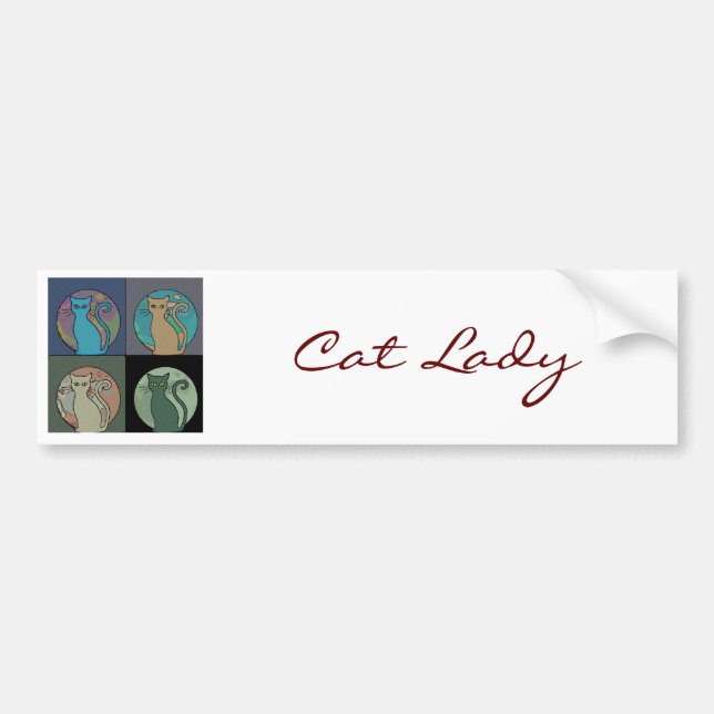 Cat Dam Multi Cats Sitta Thunder_Cove Bildekal (Framsidan)