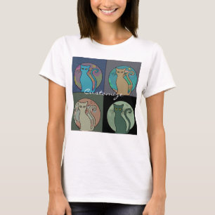 Cat Dam Multi Cats Sitta Thunder_Cove T Shirt