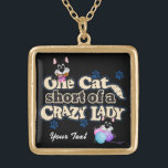 Cat Dam Necklace Guldpläterat Halsband<br><div class="desc">Cat Dam Necklace</div>