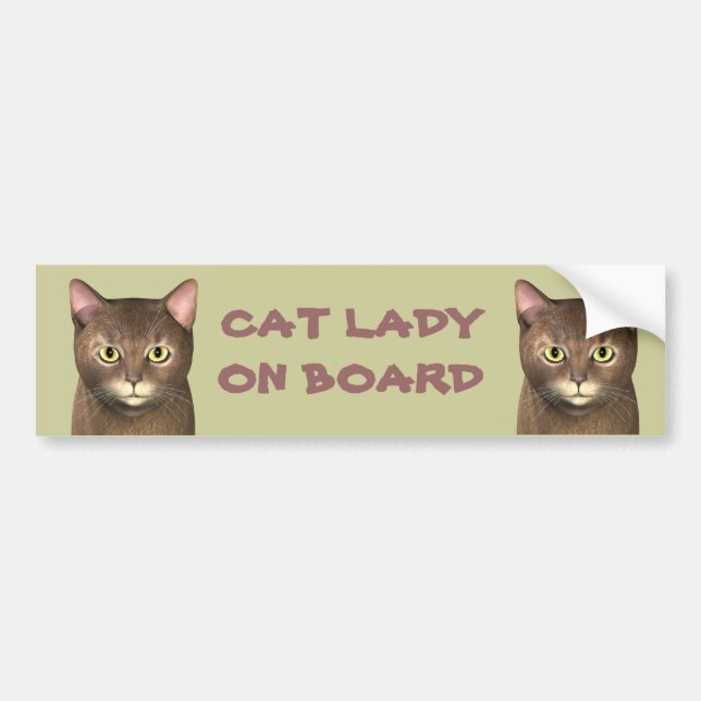 Cat Dam ombord Bildekal (Framsidan)