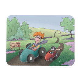 Cat Dam Road Rally Magnet