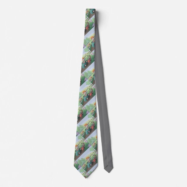 Cat Dam Road Rally Neck Tie Slips (Framsida)