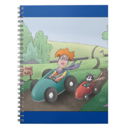 Cat Dam Road Rally Notebook Anteckningsbok