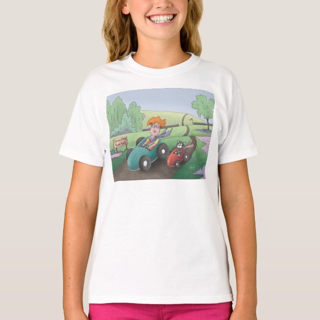Cat Dam Road Rally T-Shirt (Framsida)