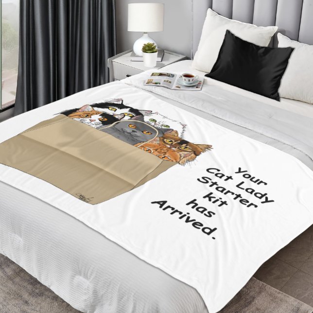 Cat Dam Starter Kit Fleecefilt (Skapare uppladdad)