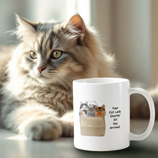 Cat Dam Starter Kit Kaffemugg (Skapare uppladdad)