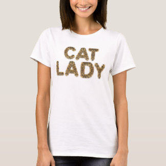 Cat dam t-shirt cat furr text sweatshirt