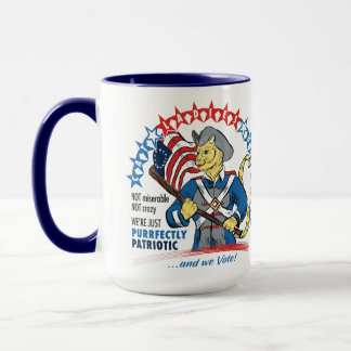 Cat Dam United mugg. Kattälskare med stöd och stöd Mugg