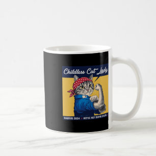 Cat Dam Vi åker inte tillbaka Kamala Harris 2024 1 Kaffemugg