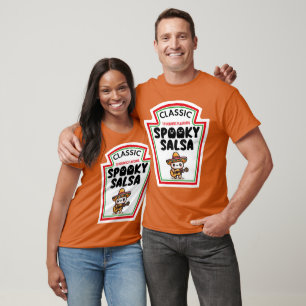 Cat Dancing Guitar partie Spooky Salsa Parody T Shirt