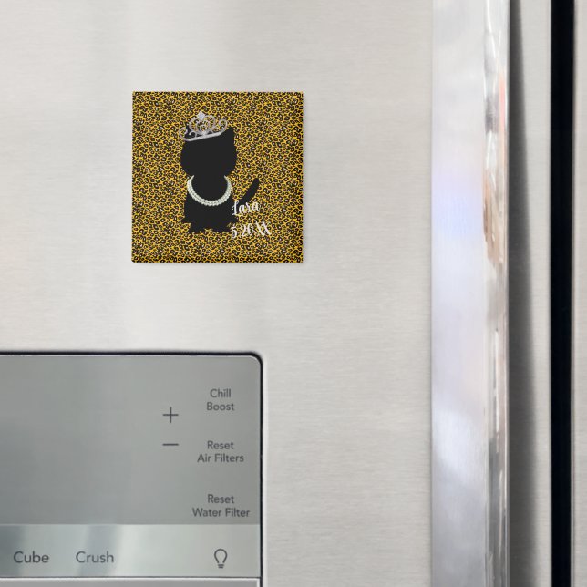   Cat Darling Tiara-fest Magnet (In Situ (Fridge))
