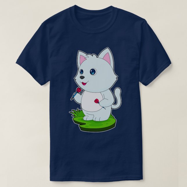 Cat Darts Dart T Shirt (Design framsida)