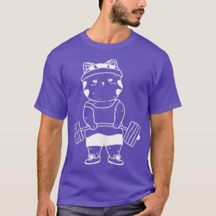 Cat Deadlift Powerlift - Gym Weightlift Wome T Shirt