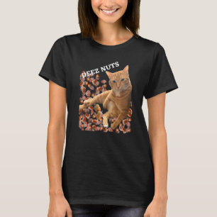 Cat Deez Nöt Joke with Acorns T Shirt