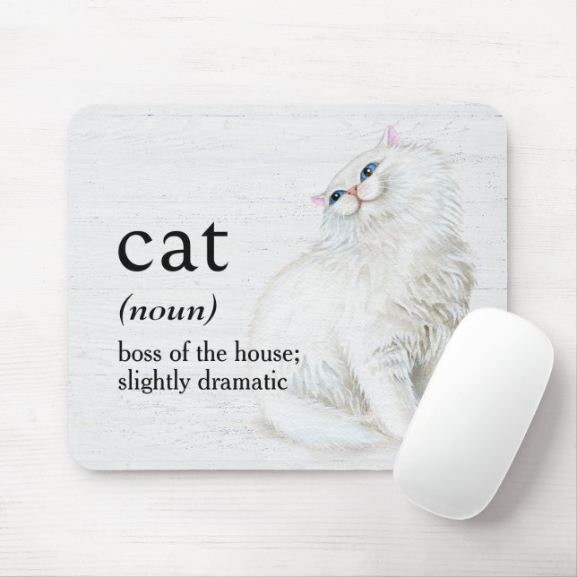 CAT-definition på tvinnat trä Musmatta (Med mus)