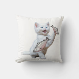 cat dekorativ kudde