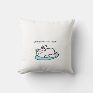 Cat Dekorativ kudde