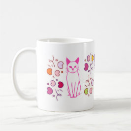 cat design mug kaffemugg