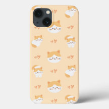 Cat Design Tuff-hårdtelefonväska för iPhone
