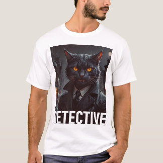 Cat Detektiv T Shirt