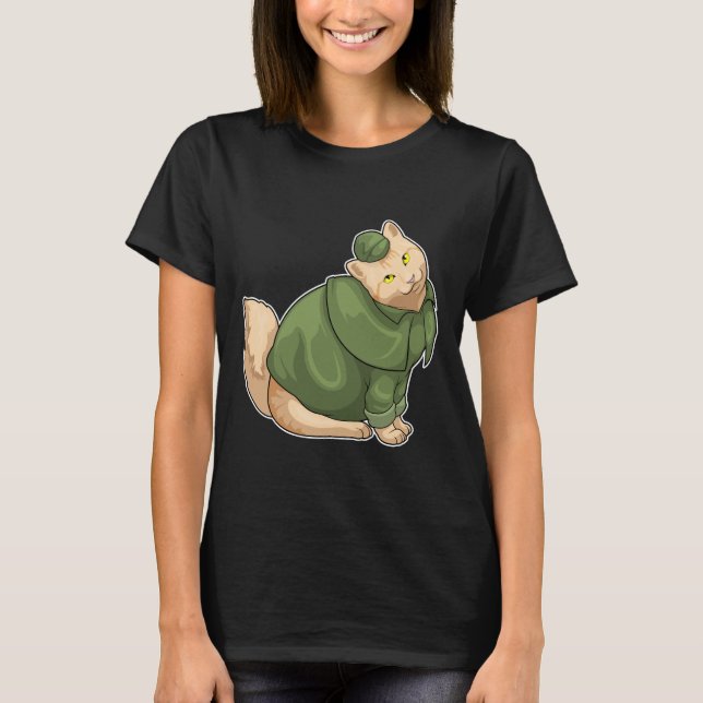 Cat Detektiv T Shirt (Framsida)