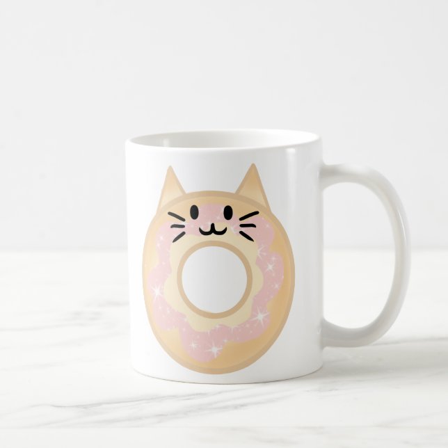 Cat Donut Mugg (Höger)