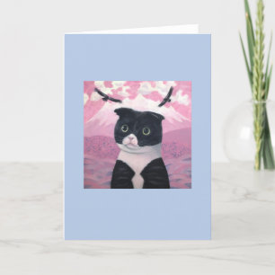 Cat Dora chan blue #3 Kort