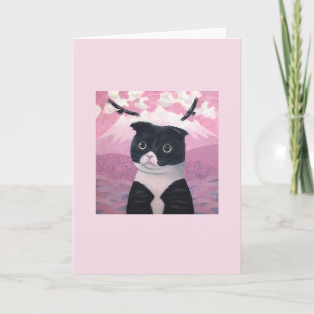 Cat Dora-chan-rosa #3 Kort (Framsida)