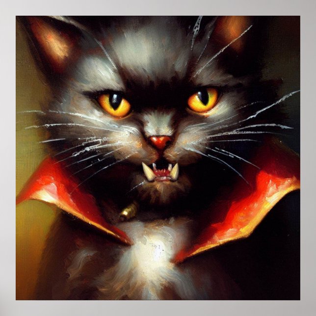 Cat Dracula Poster (Framsidan)