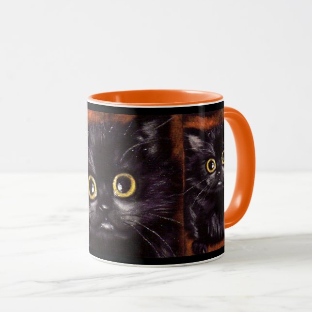 Cat Dracula Scaredy Cat Mugg (Framsida höger)