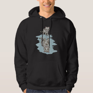 Cat Dreams blir Lejont katt Hoodie