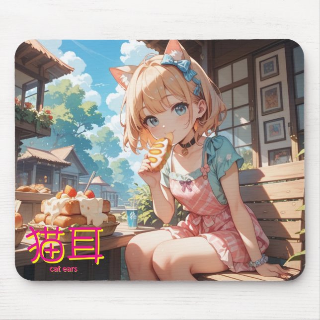 cat ears girl musmatta (Framsidan)