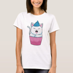 Cat Eating Muffin T Shirt