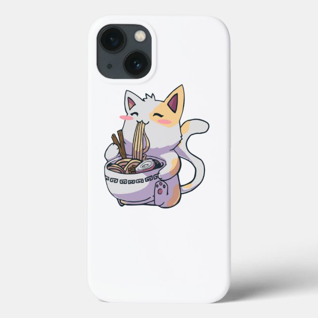 Cat Eating Ramen (Baksida)