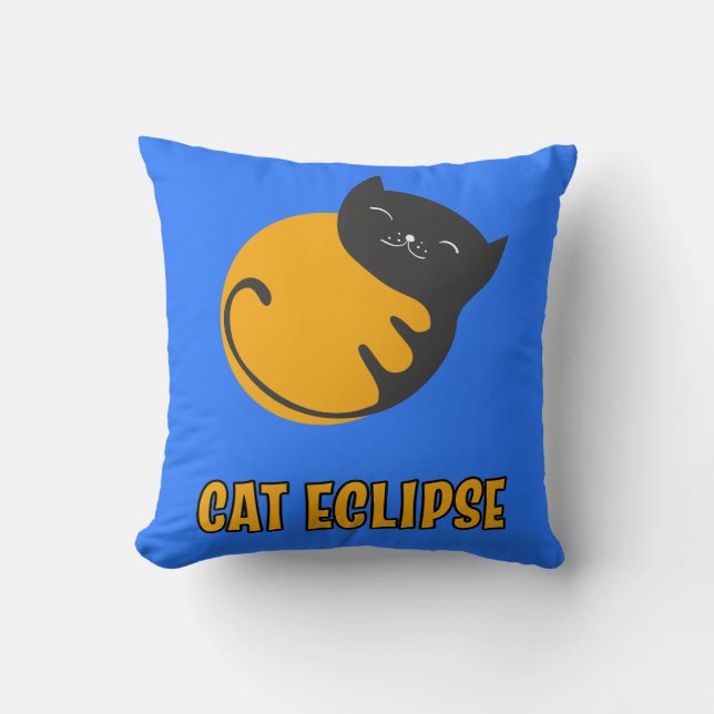Cat Eclipse Kudde (Framsida)