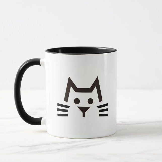 Cat-Face Mugg (Vänster)