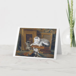 Cat Family, Henriette Ronner-Knip Kort